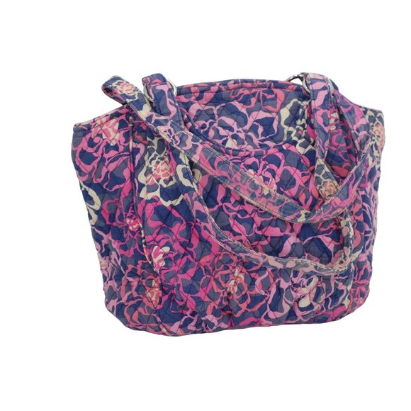 Vera‎ Bradley Pink Catalina Satchel Tote Bag - Picture 1 of 7